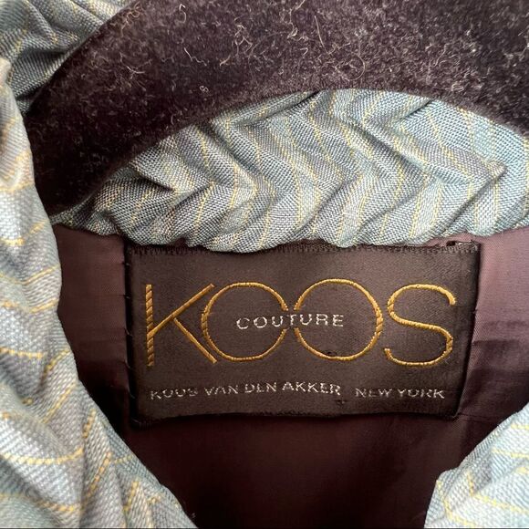 KOOS couture van den akker wearable art lagenlook blouse‎ button down crinkle - Picture 5 of 5